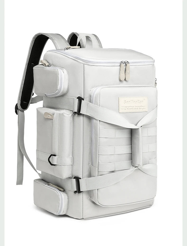 Scione Large Capacity Gym & Travel Backpack (36–55L)