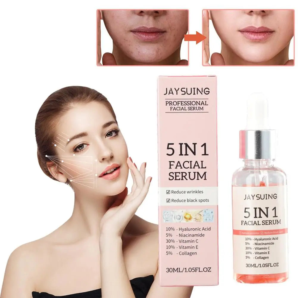 5-in-1 Hyaluronic Acid & Vitamin C Face Serum
