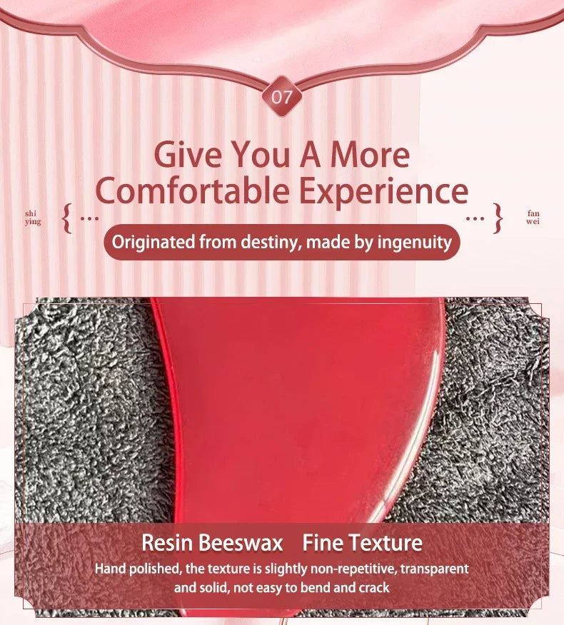 3pcs Resin Face & Body Massage Roller Set