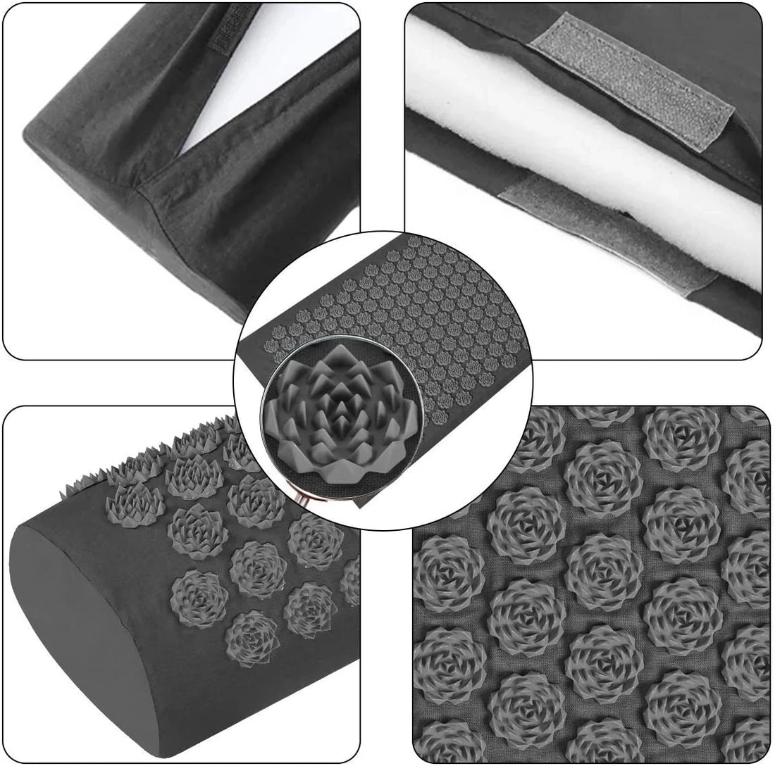Acupressure Yoga Mat & Pillow Set – Kuznetsov Applicator