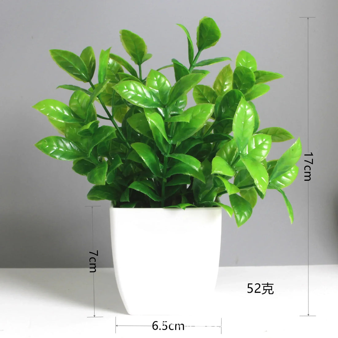 Artificial Bonsai Eucalyptus Plant – Potted Home Decor