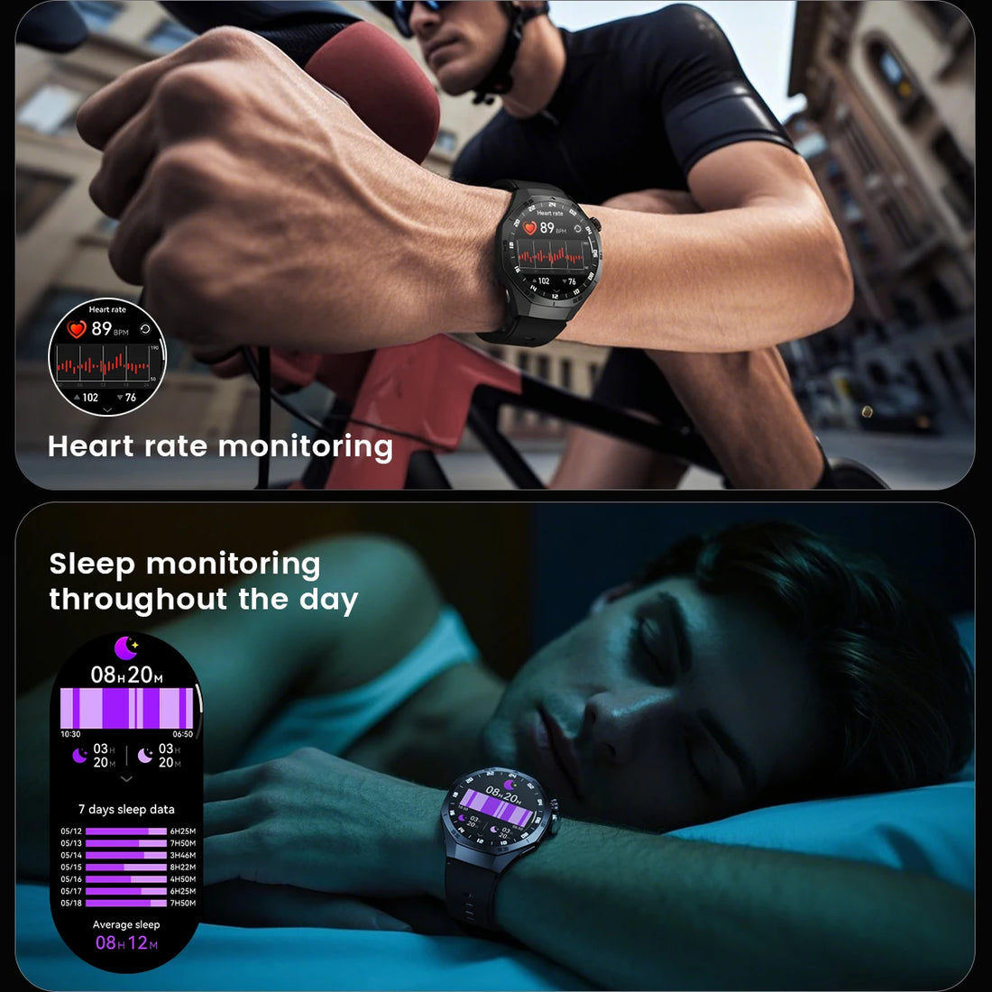 2025 Huawei GT5 Pro Smart Watch – AMOLED GPS Bluetooth Call Waterproof