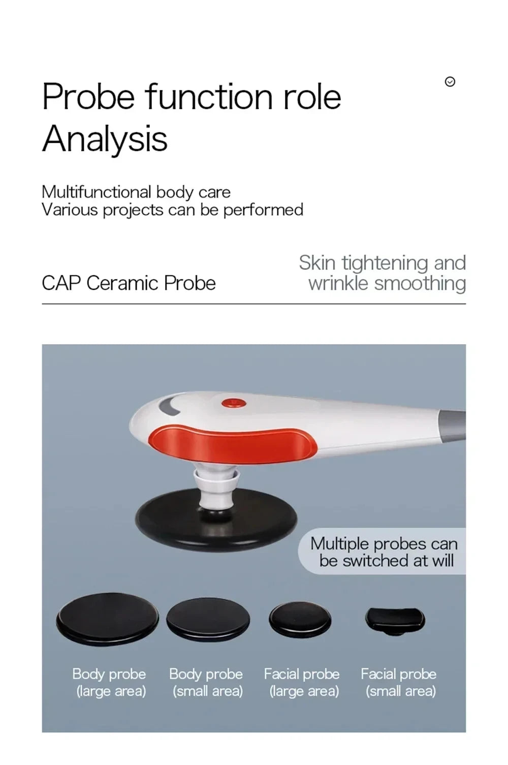 Portable 448kHz RFTecar Therapy Machine – Pain Relief & Skin Tightening