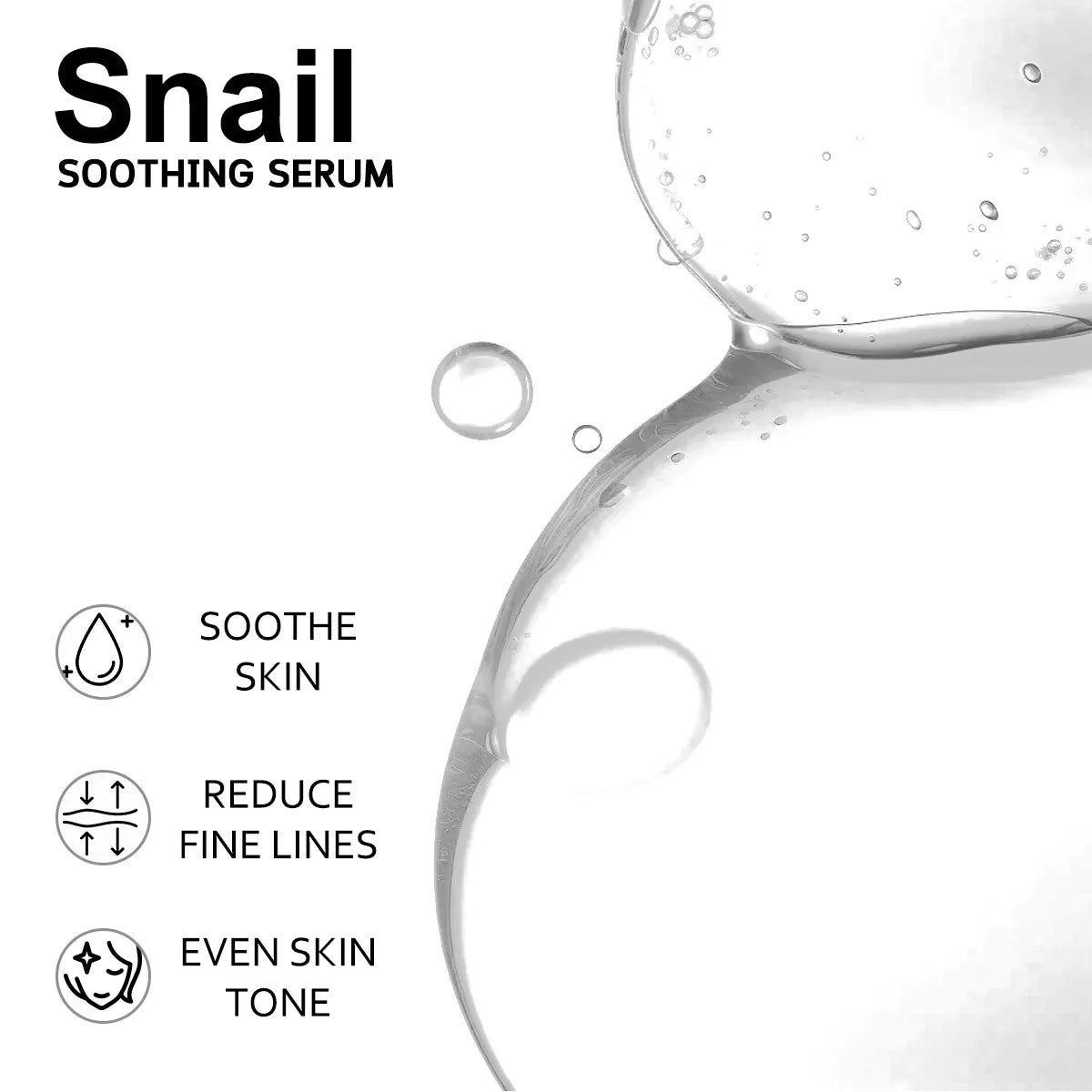 100ml 92% Snail Soothing Facial Essence