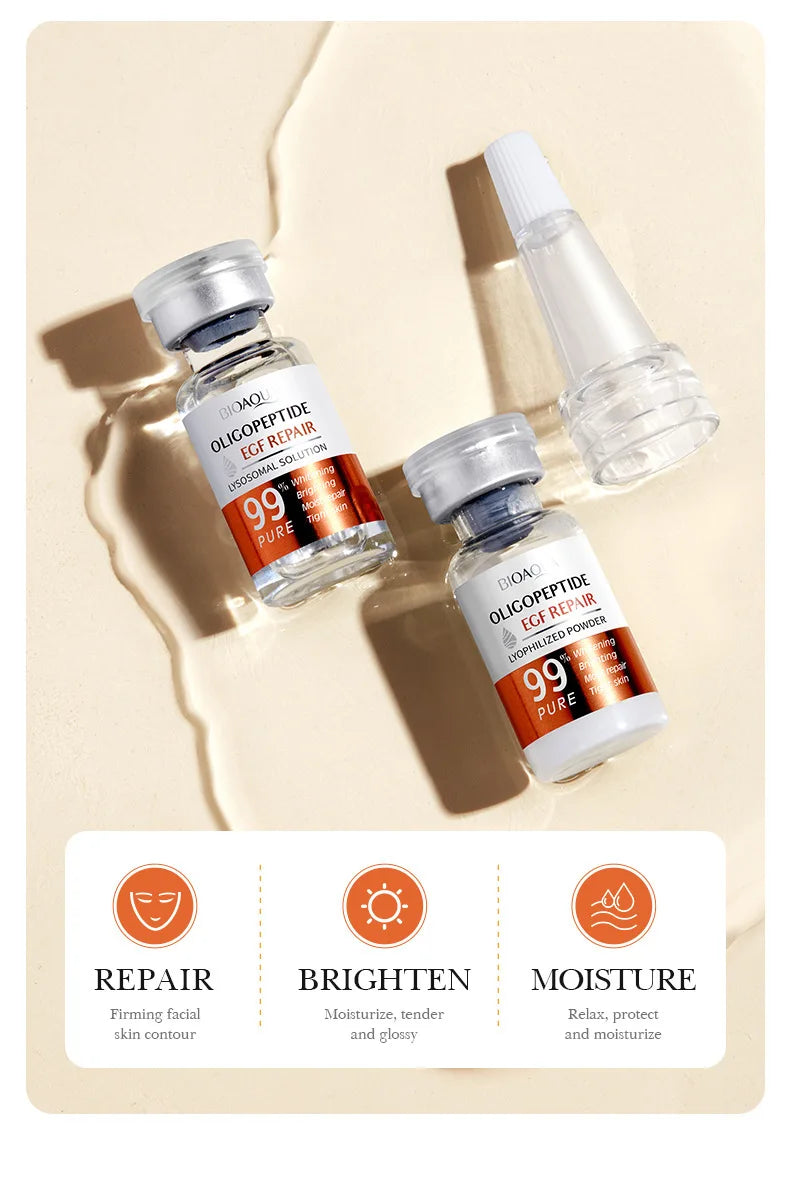 Microneedling Serum & Yeast Freeze-Dried Skincare Set