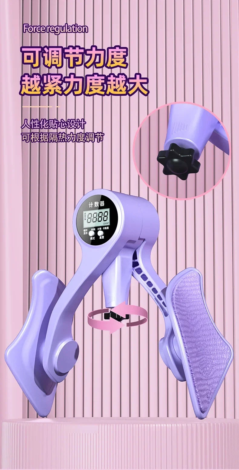 Digital Hip & Leg Trainer – Pelvic Floor & Thigh Muscle Exerciser