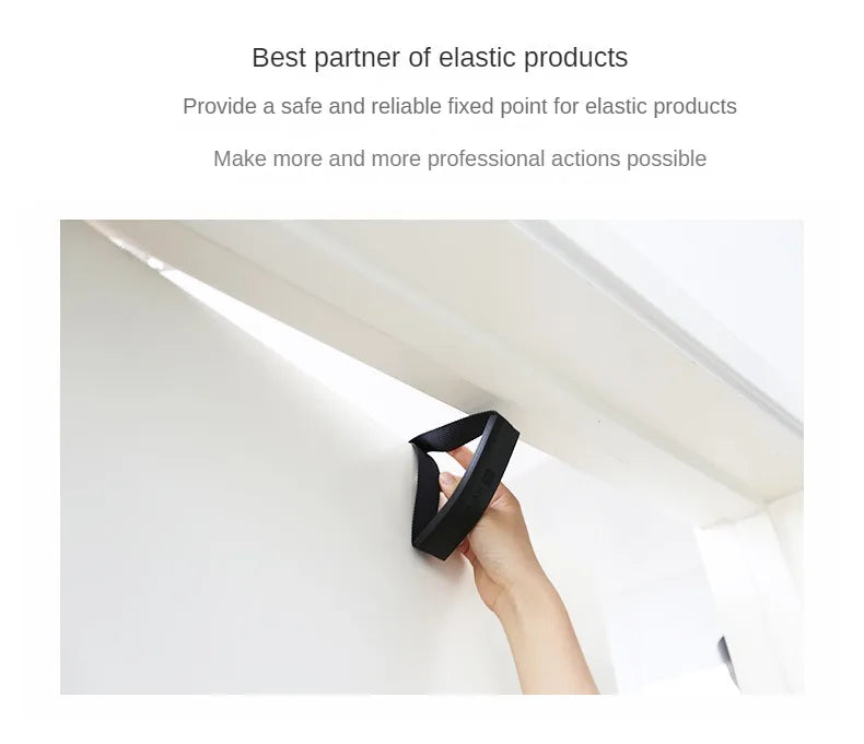 Resistance Band Door Anchor – Fitness Tube Anchor for Home Workouts