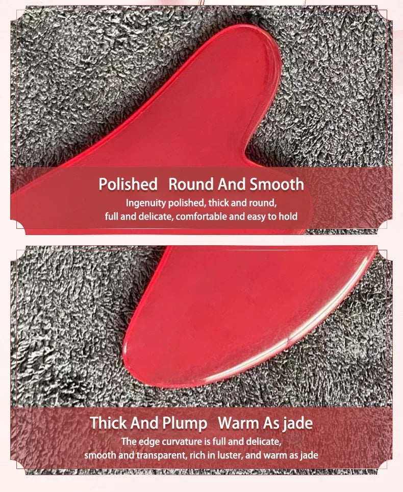 3pcs Resin Face & Body Massage Roller Set