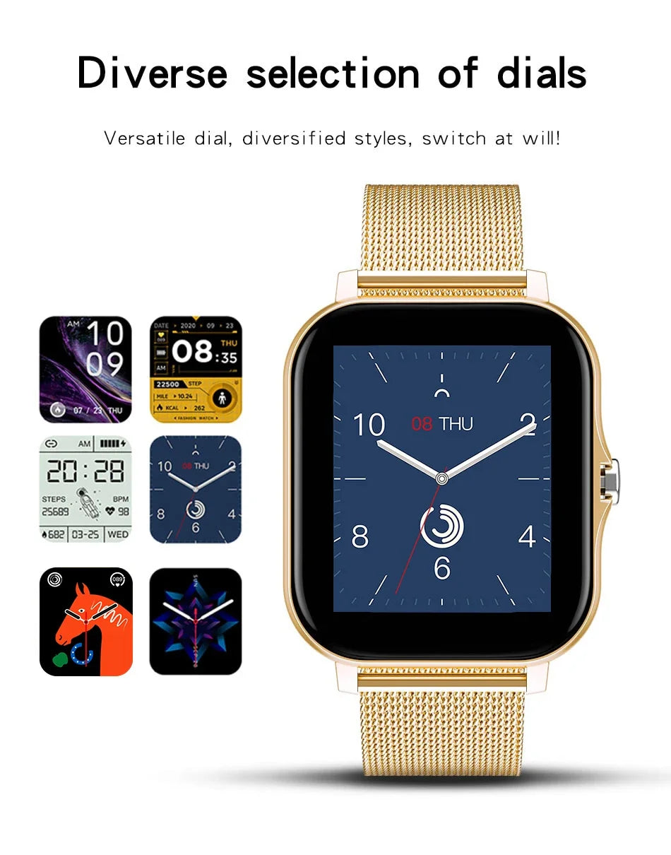 1.44" Smart Watch – Bluetooth Call & Health Monitor