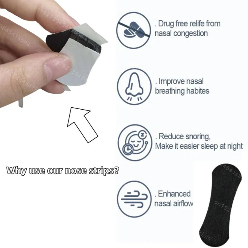 10/200Pcs Extra Strength Nasal Strips Kit