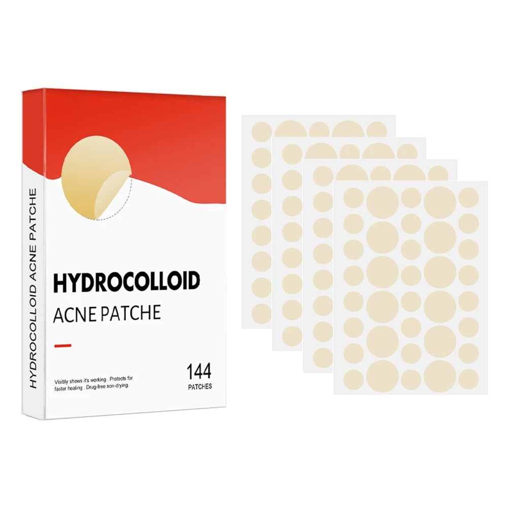 144pcs Acne Pimple Patch Set (2 Sizes)