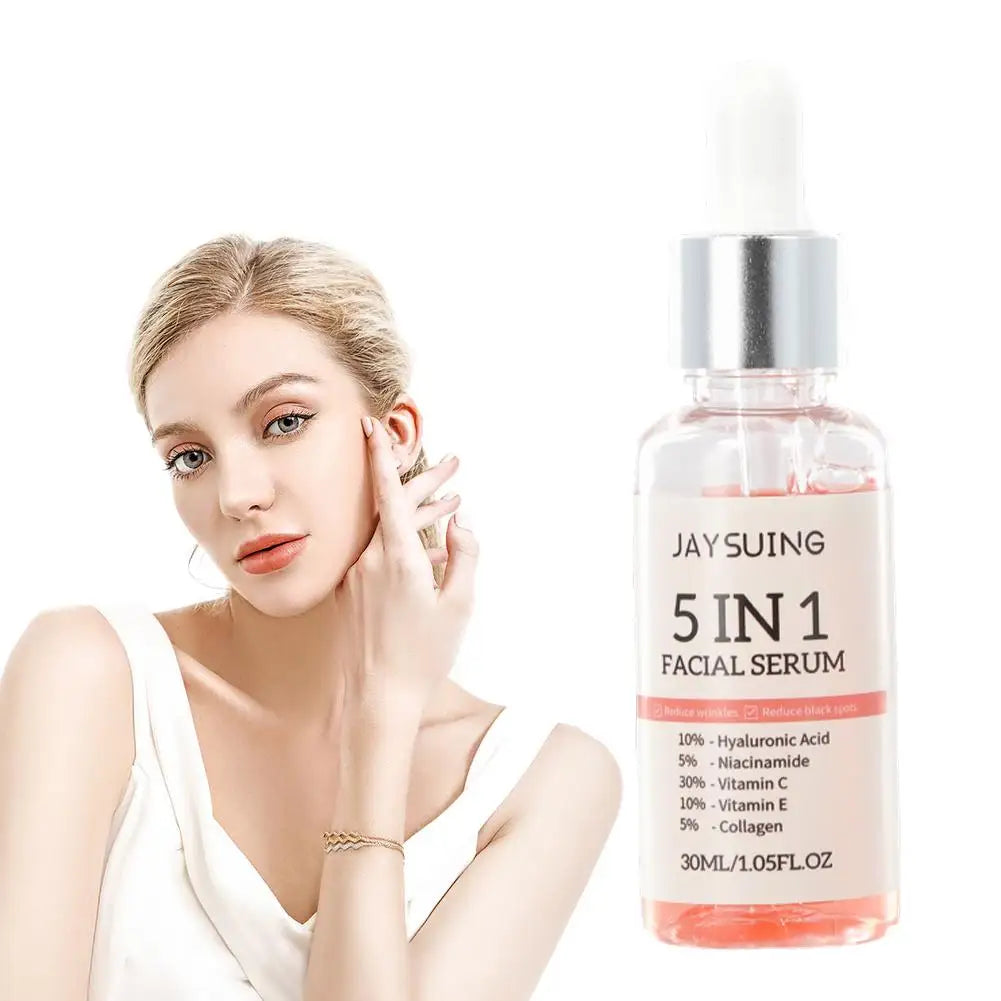 5-in-1 Hyaluronic Acid & Vitamin C Face Serum