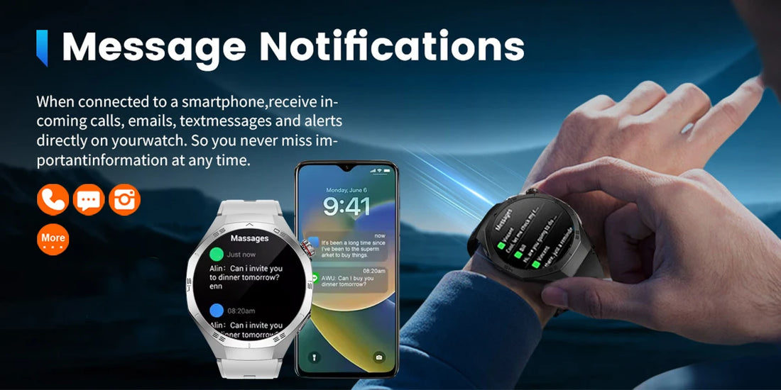 2025 Huawei GT5 Pro Smart Watch – AMOLED GPS Bluetooth Call Waterproof