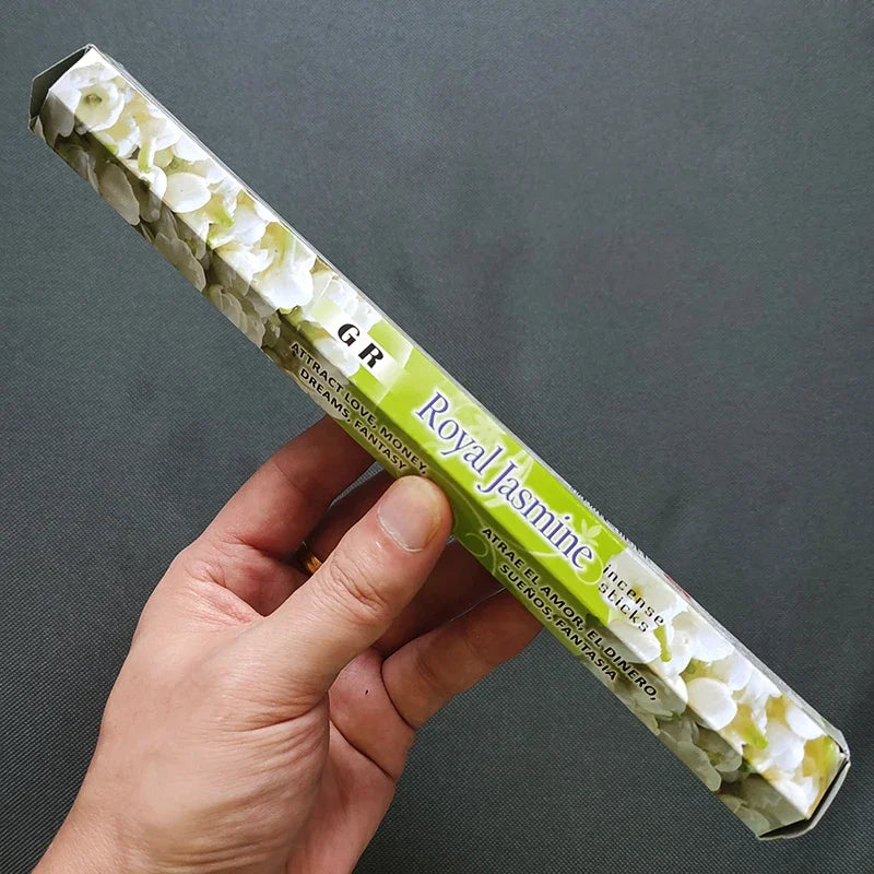 20pcs Indian Incense Sticks – White Sage, Lavender, Sea Breeze