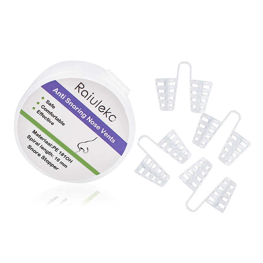 3/4PCS Anti-Snoring Nose Vents Set