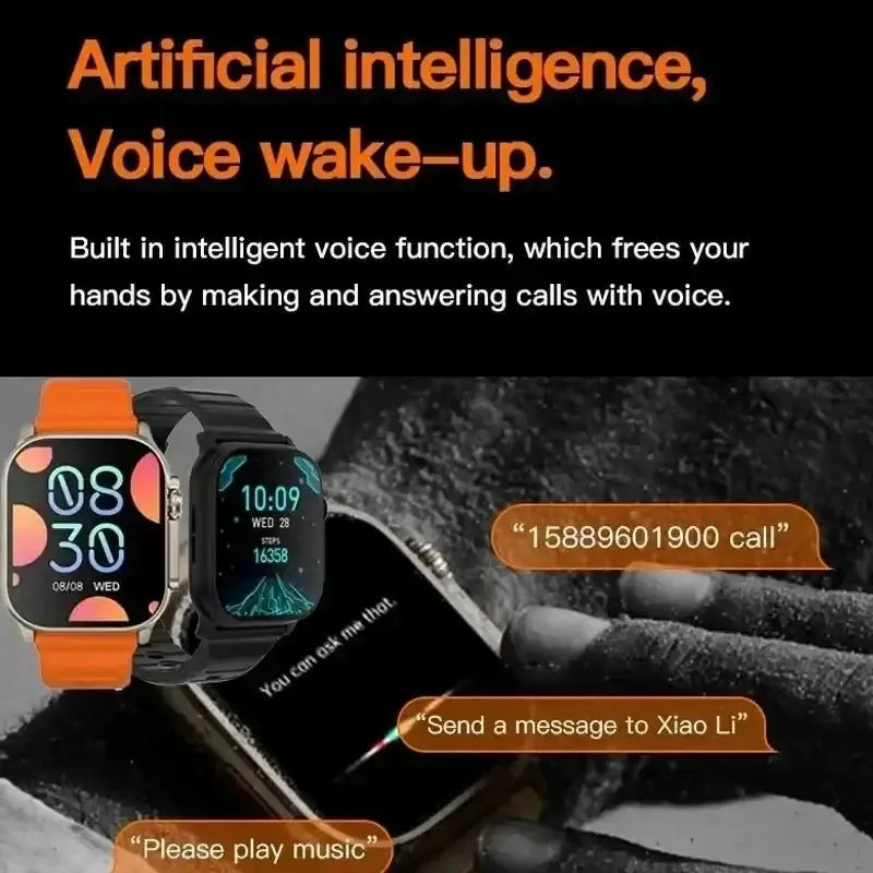 2025 T900 Ultra 2 Smart Watch – 49mm AMOLED NFC Waterproof