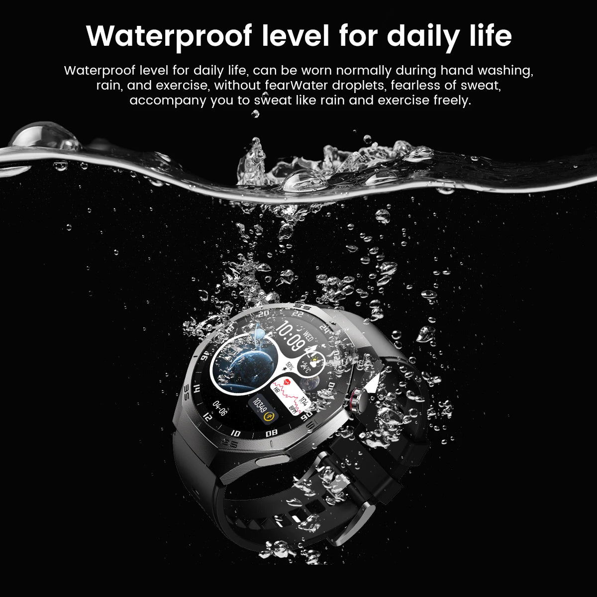 2025 Huawei GT5 Pro Smart Watch – AMOLED GPS Bluetooth Call Waterproof