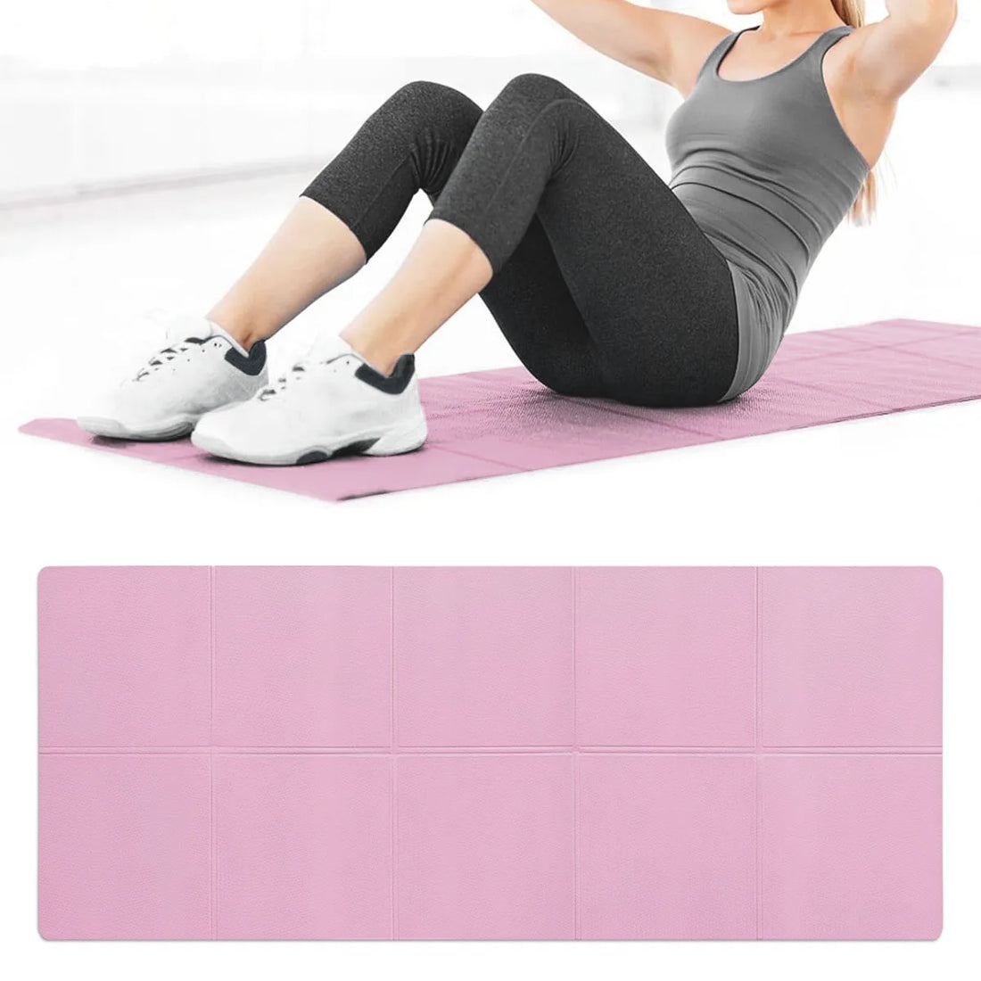 4MM Thick EVA Anti-Slip Yoga & Fitness Mat