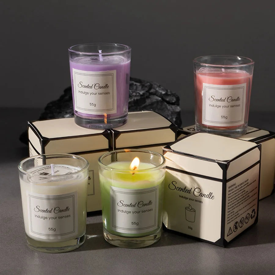 Premium Handmade Soy Aromatherapy Candle Gift Box