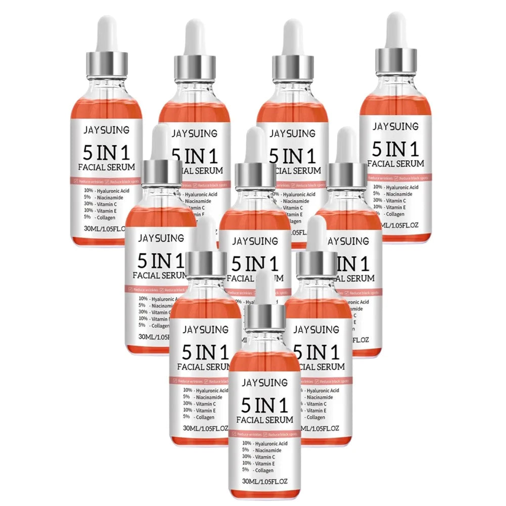 5-in-1 Hyaluronic Acid & Vitamin C Face Serum