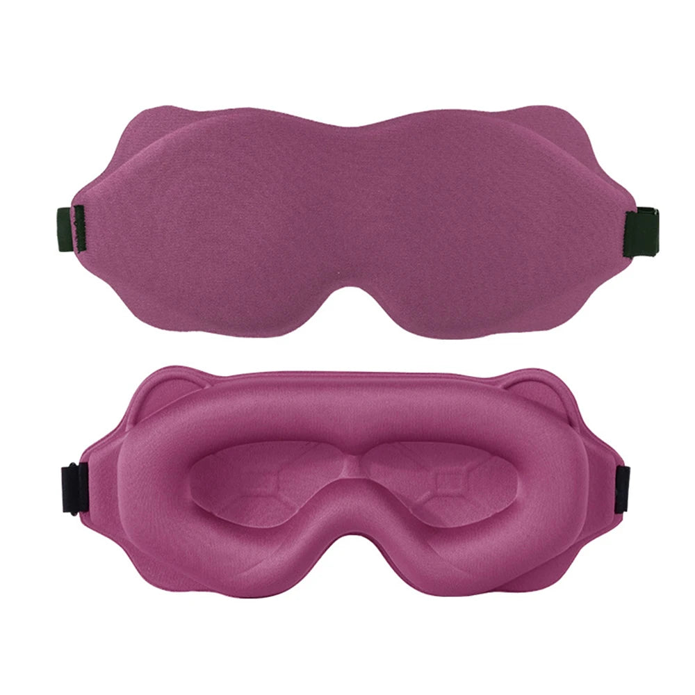 3D Contoured Sleep Eye Mask for Travel