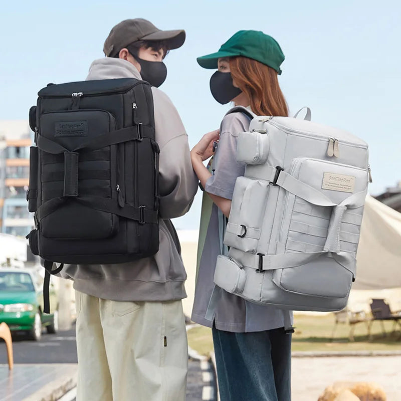 Scione Large Capacity Gym & Travel Backpack (36–55L)