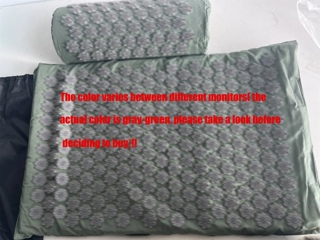 Acupressure Yoga Mat & Pillow Set – Kuznetsov Applicator