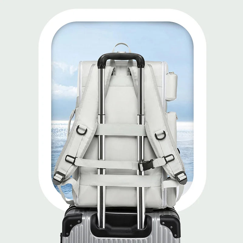 Scione Large Capacity Gym & Travel Backpack (36–55L)