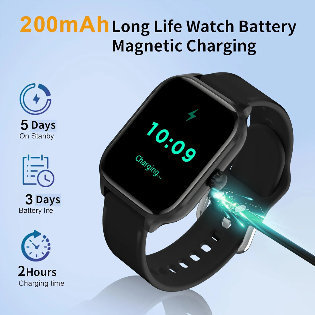 LAXASFIT 2025 H9 Smart Watch – Bluetooth Call Fitness Tracker for Men & Women