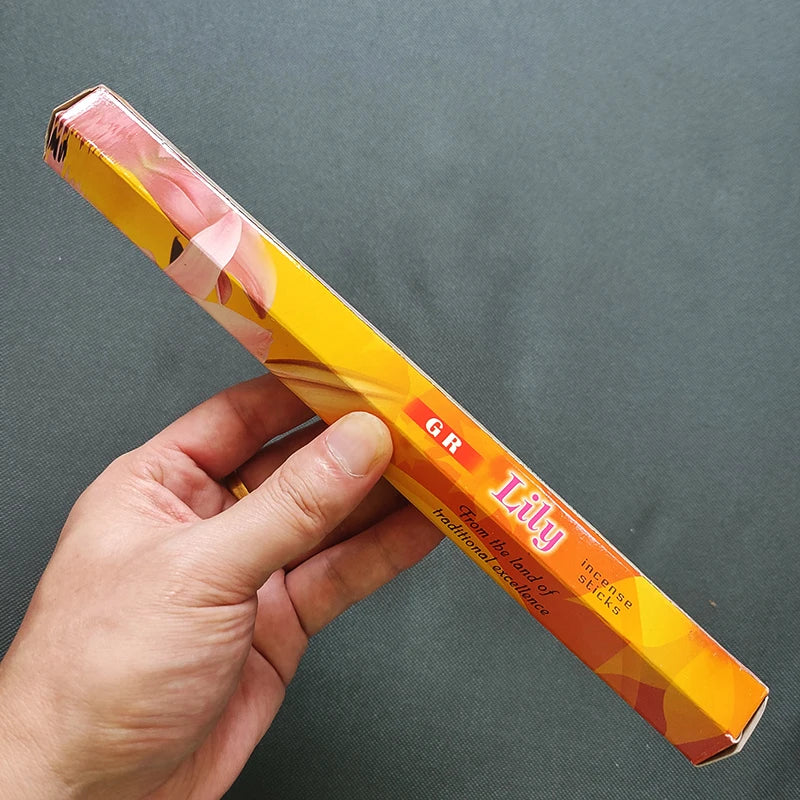 20pcs Indian Incense Sticks – White Sage, Lavender, Sea Breeze