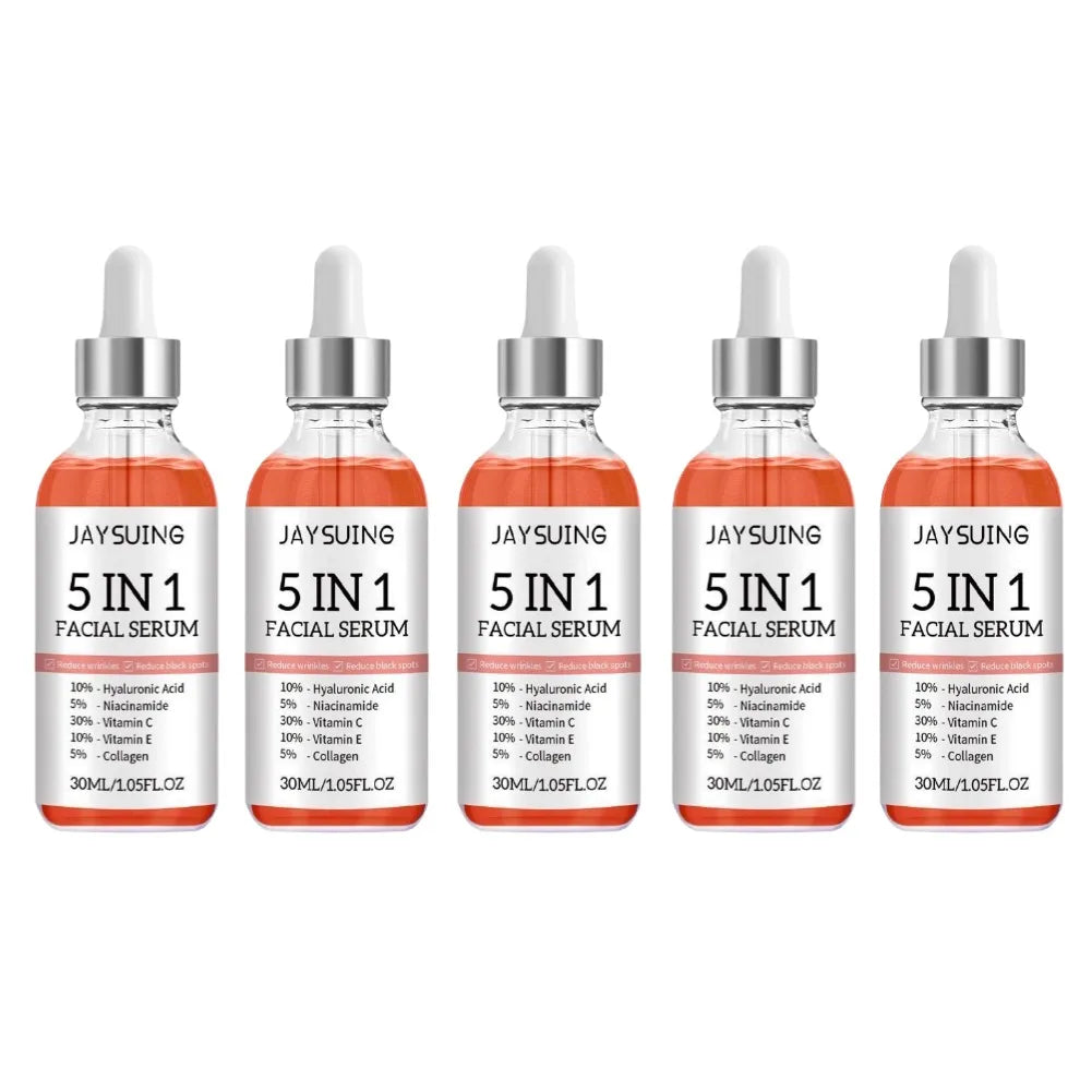 5-in-1 Hyaluronic Acid & Vitamin C Face Serum