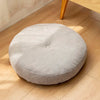 Round Floor Seat Cushion – Solid Color Meditation Pillow