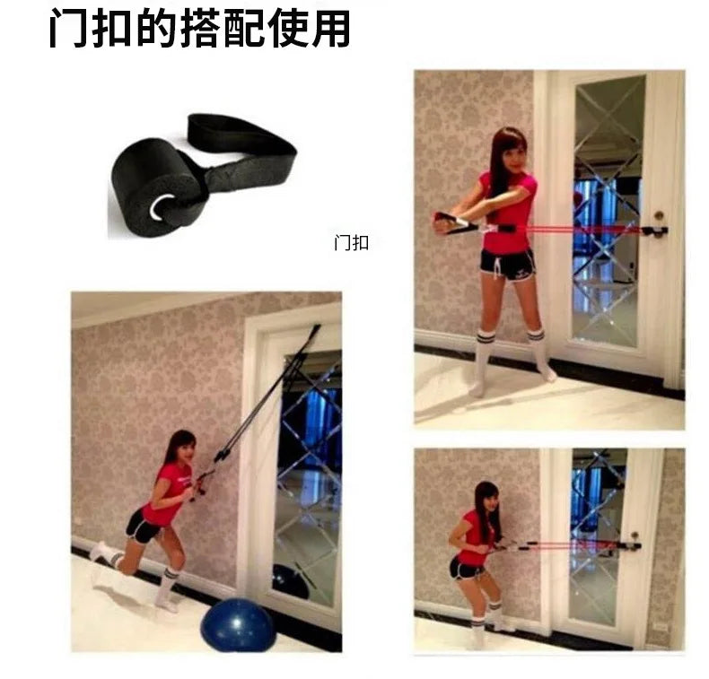 Resistance Band Door Anchor – Fitness Tube Anchor for Home Workouts