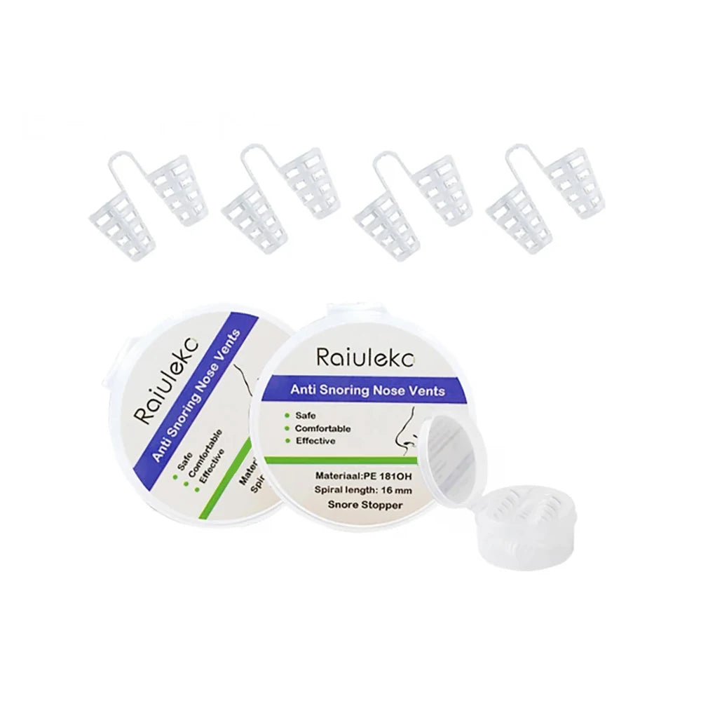 3/4PCS Anti-Snoring Nose Vents Set