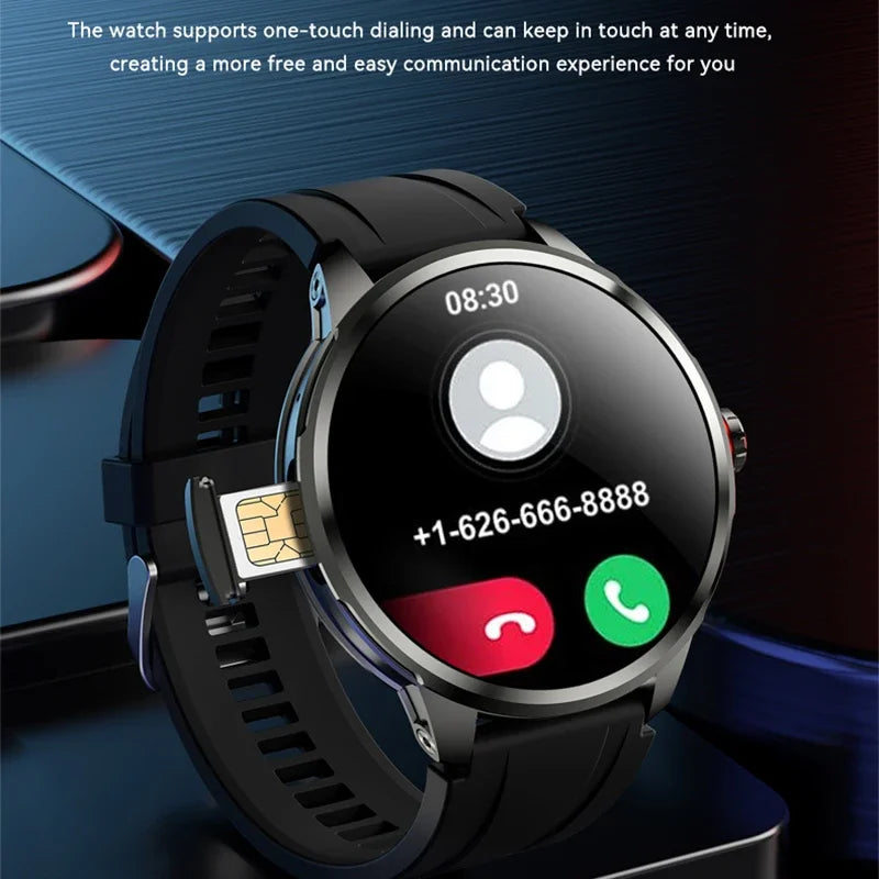 5G/4G Android Smart Watch – 1.95" AMOLED, 900W Camera, GPS
