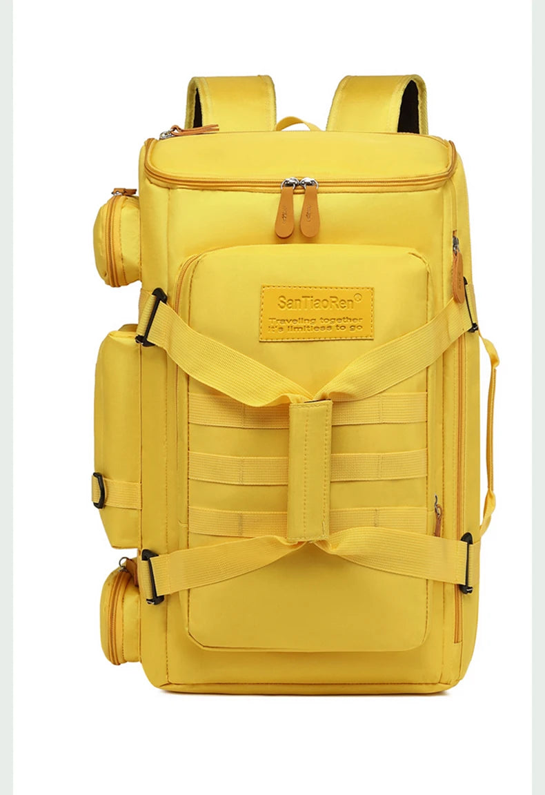 Scione Large Capacity Gym & Travel Backpack (36–55L)