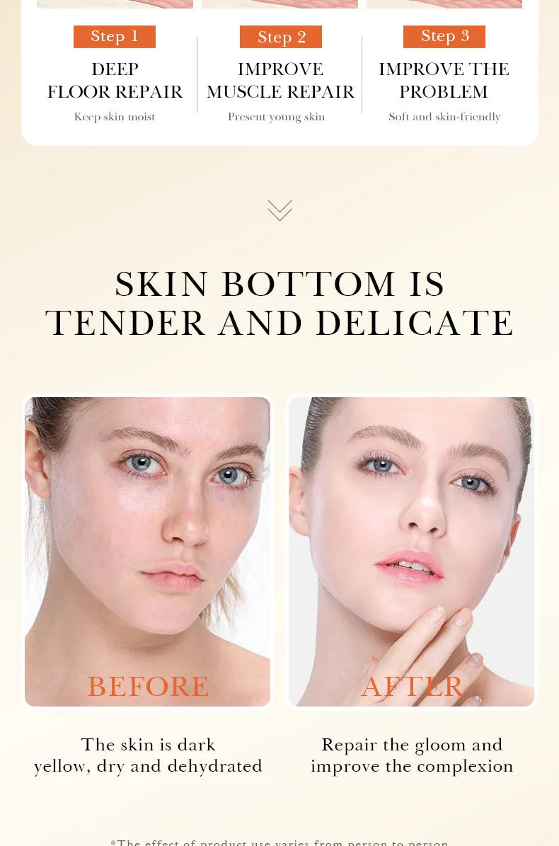 Microneedling Serum & Yeast Freeze-Dried Skincare Set