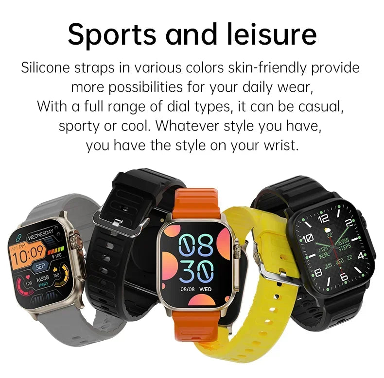 2025 T900 Ultra 2 Smart Watch – 49mm AMOLED NFC Waterproof