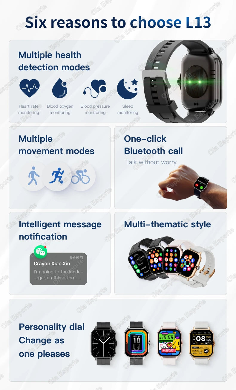 1.83" Waterproof Smart Watch – Call & Health Tracker