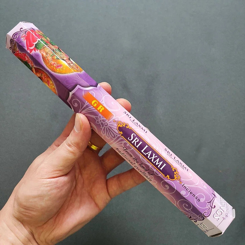 20pcs Indian Incense Sticks – White Sage, Lavender, Sea Breeze