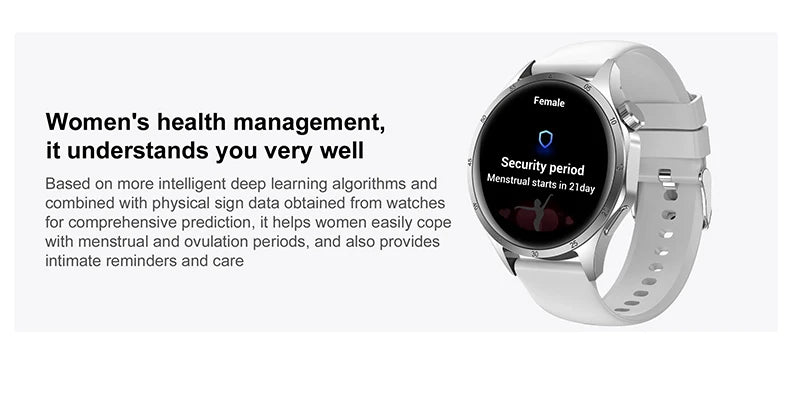 2025 Men's Smart Watch – AMOLED Screen, GPS & Bluetooth Call