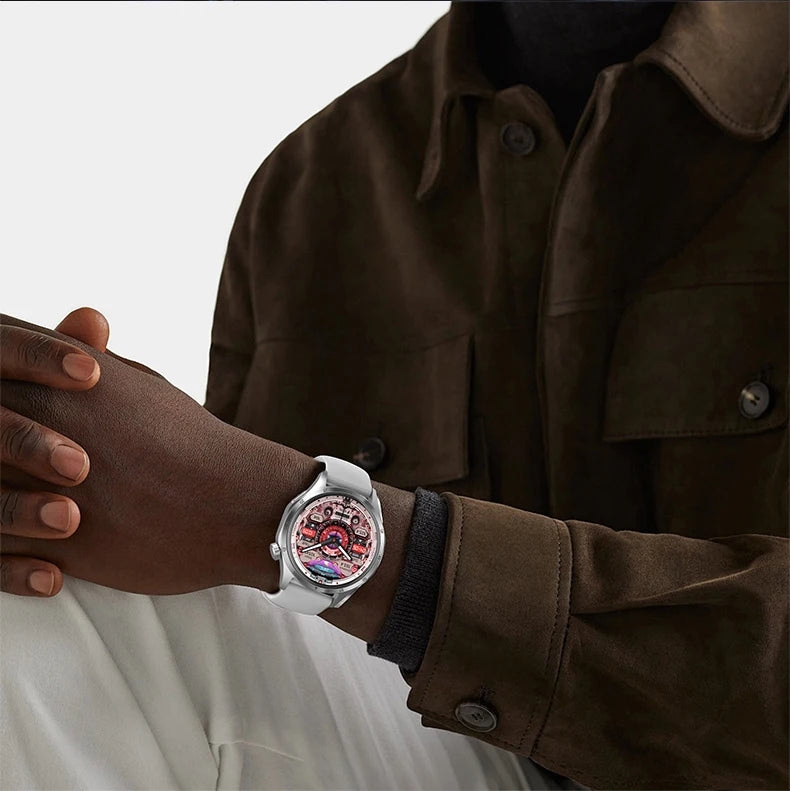 2025 Men's Smart Watch – AMOLED Screen, GPS & Bluetooth Call