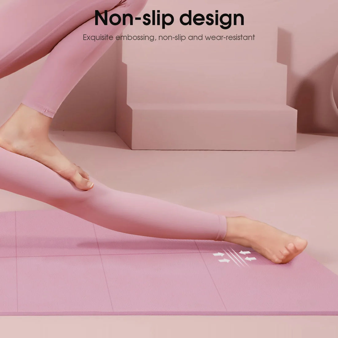 4MM Thick EVA Anti-Slip Yoga & Fitness Mat