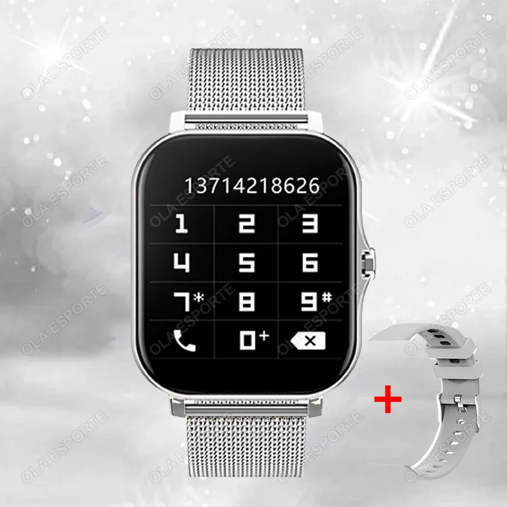 1.83" Waterproof Smart Watch – Call & Health Tracker