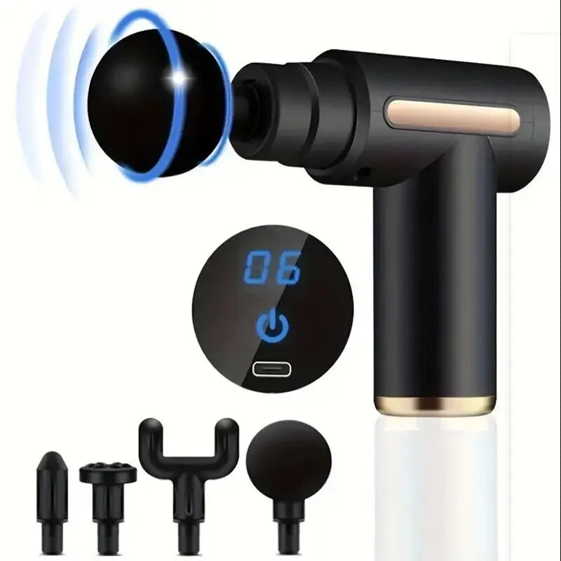 Electric Fascia Massage Gun – Deep Tissue Muscle Relief