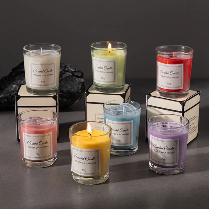 Premium Handmade Soy Aromatherapy Candle Gift Box