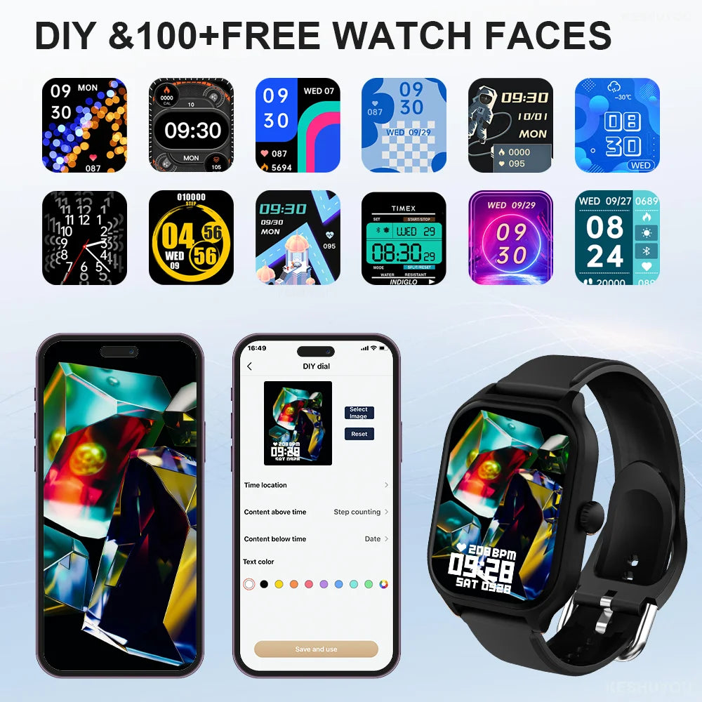 KESHUYOU H9 Pro MAX Smart Watch