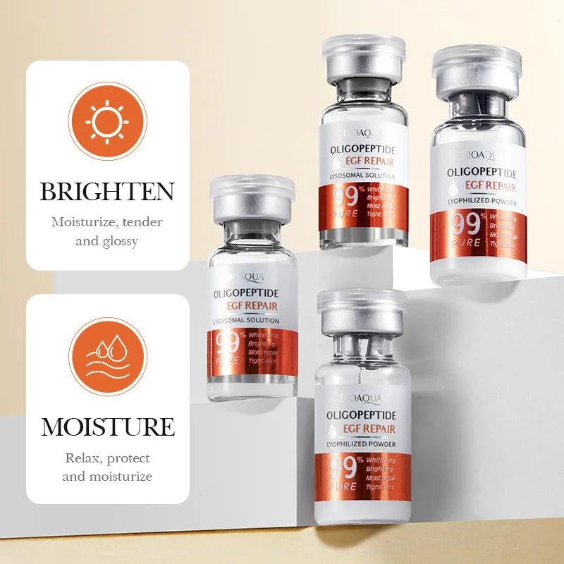 Microneedling Serum & Yeast Freeze-Dried Skincare Set