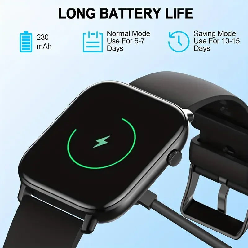 LAXASFIT 1.83″ Smart Watch with Fitness & Health Tracking