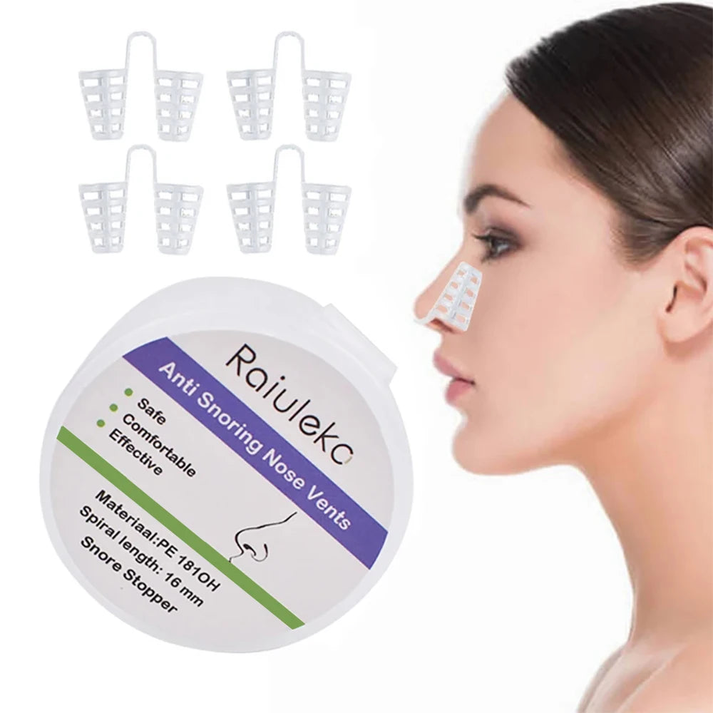3/4PCS Anti-Snoring Nose Vents Set